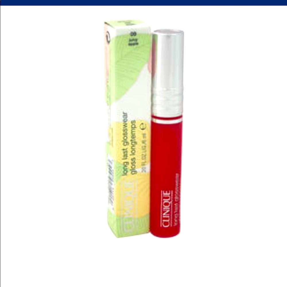 SOLD - Clinique long last glosswear juicy apple new in box full size